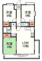 物件の間取り画像