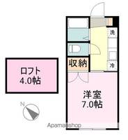 プリンスコート山手町A101の間取り