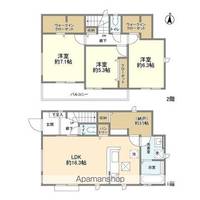 東京都八王子市川口町(一戸建)の賃貸物件の間取り