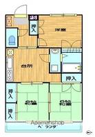 ヴィラカンガコウ303の間取り