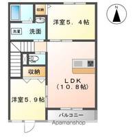 物件の間取り画像