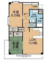 CLIE HIRATA405の間取り