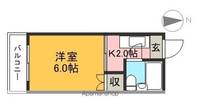 永国寺ハイツの間取り