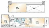 ハビテ外苑503の間取り