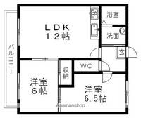 プランドールAの間取り