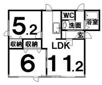 物件の間取り画像