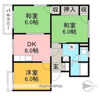 物件の間取り画像