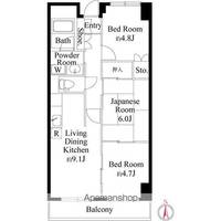 物件の間取り画像