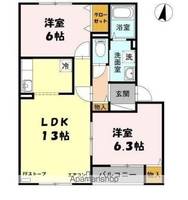 物件の間取り画像