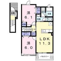 物件の間取り画像