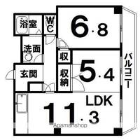 ホワイトパレスの間取り