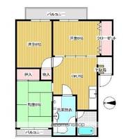 福岡県福岡市東区下原2丁目の賃貸アパート202の間取り