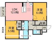 物件の間取り画像