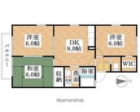 愛知県丹羽郡扶桑町大字高雄字北海道の賃貸アパートの間取り