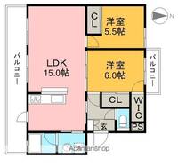 物件の間取り画像