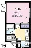 東京都葛飾区金町4丁目の賃貸アパートの間取り