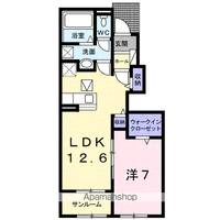 ソウ ブイソン Ⅶの間取り