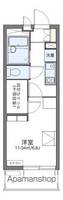 大阪府大阪市住之江区御崎8丁目の賃貸マンションの間取り