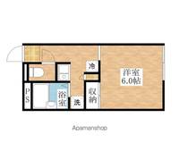 レオパレスエクセレント2号館208の間取り