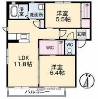 物件の間取り画像