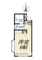 埼玉県八潮市緑町3丁目の賃貸アパートの間取り