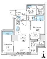 物件の間取り画像