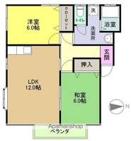 物件の間取り画像