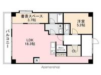 香川県高松市鶴市町の賃貸マンションの間取り