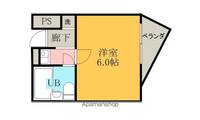 ベルトピア並松206の間取り