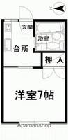 トーワコーポⅠ105の間取り