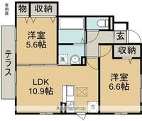 物件の間取り画像