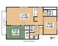 愛知県丹羽郡扶桑町大字高雄字下山の賃貸アパートの間取り