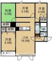 物件の間取り画像