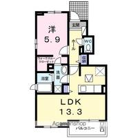 物件の間取り画像