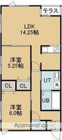 物件の間取り画像