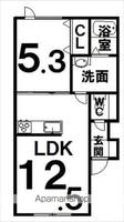 物件の間取り画像