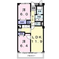 グランメール.Mの間取り