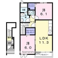 物件の間取り画像