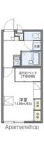 レオパレス輝105の間取り