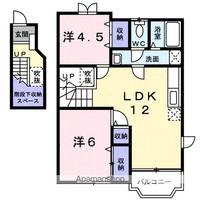 クレスト−ル山地Bの間取り