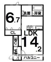 物件の間取り画像