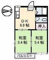 コーポ渡辺の間取り