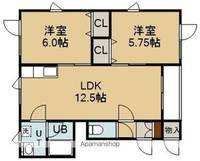 物件の間取り画像