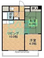 こりんごハイツC303の間取り