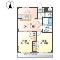 ツインビレッジ303の間取り