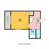 福岡県福岡市東区筥松3丁目の賃貸マンションの間取り