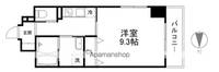 滋賀県大津市皇子が丘2丁目の賃貸マンション903の間取り