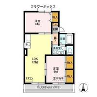 クレールメゾン Bの間取り