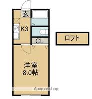 ホワイトキャッスル鈴雄A棟の間取り