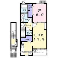 プラスターラー.エス 壱番館の間取り